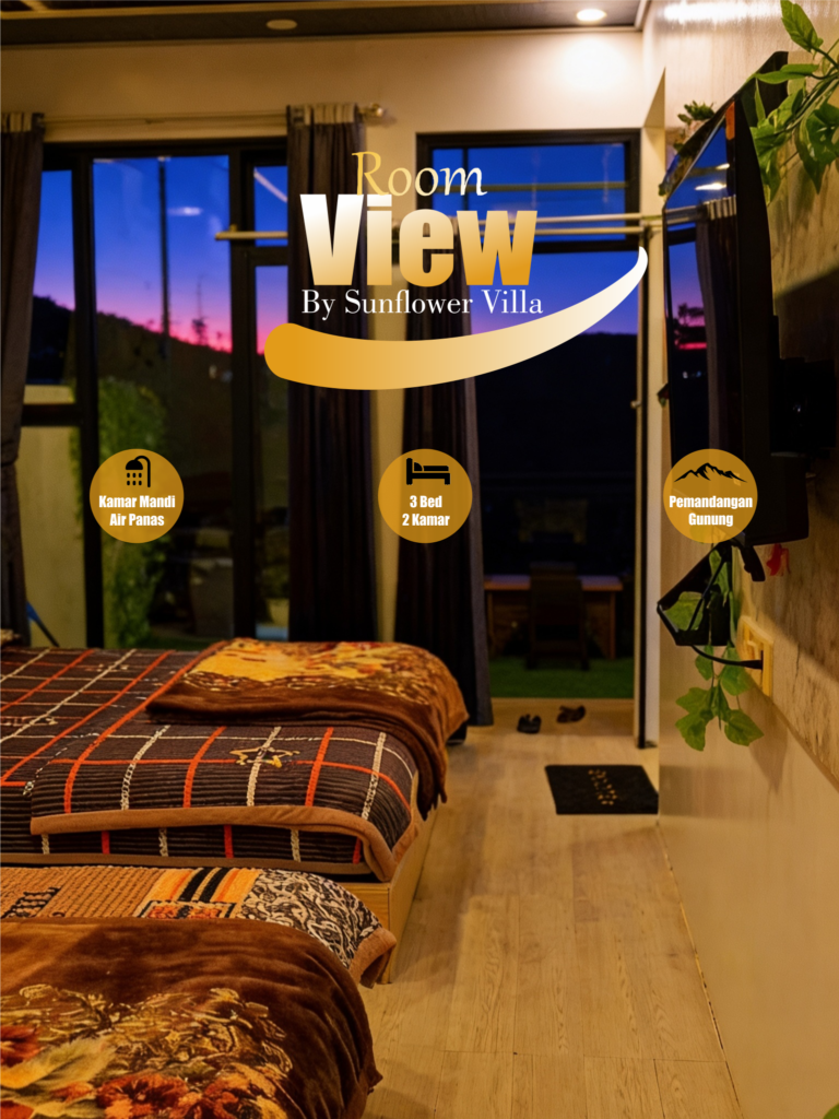Rekomendasi Penginapan Nyaman di Dieng​, Room View di Dieng