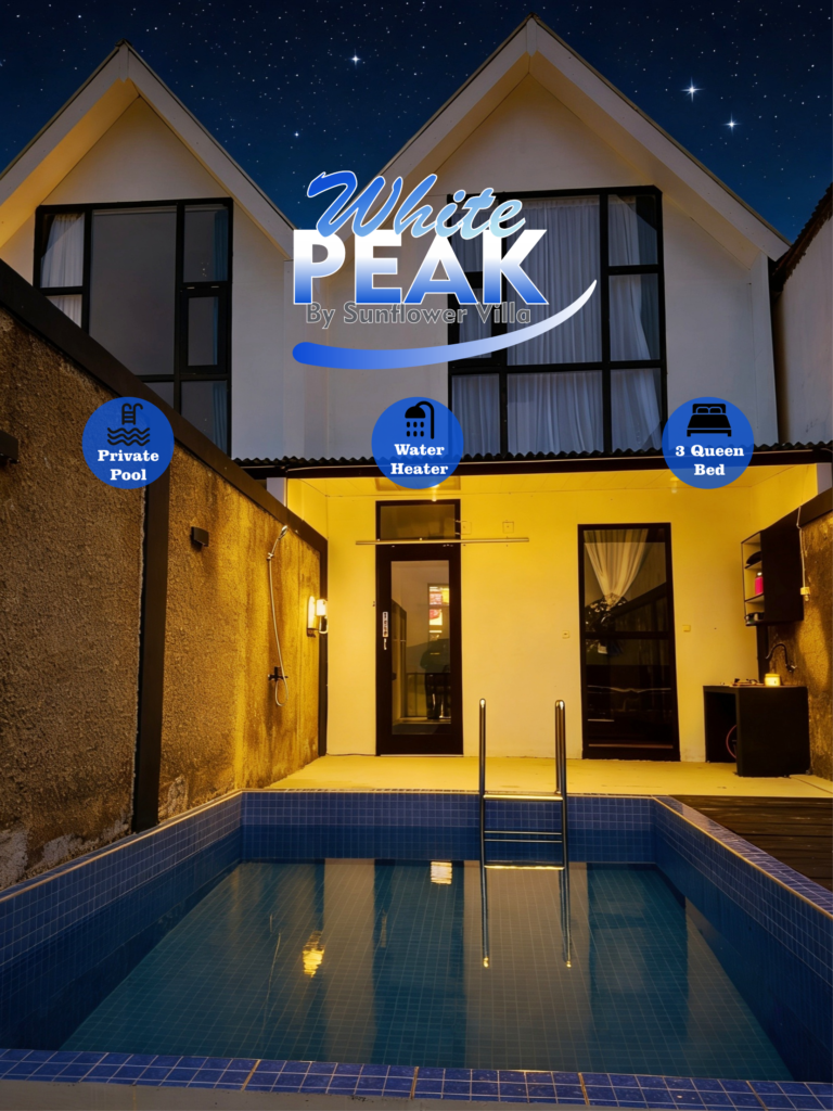 Rekomendasi Penginapan Nyaman di Dieng​, White Peak With Pool