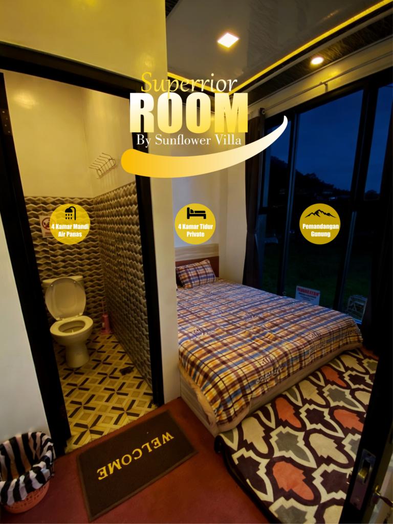 Rekomendasi Penginapan Nyaman di Dieng​, Superior Room Dieng